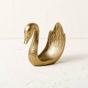 Swan Hand Towel Holder Brass - Opalhouse designed with Jungalow